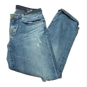 Big Star Kate Crop Straight Blue Jeans Size 26 Casual Everyday Classic